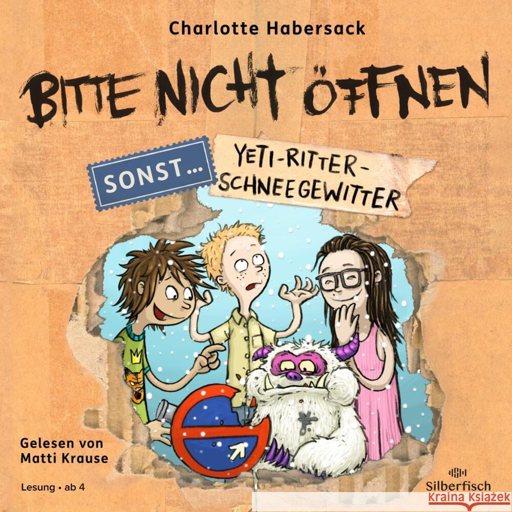 Yeti-Ritter-Schneegewitter, 1 Audio-CD Habersack, Charlotte 9783745604283