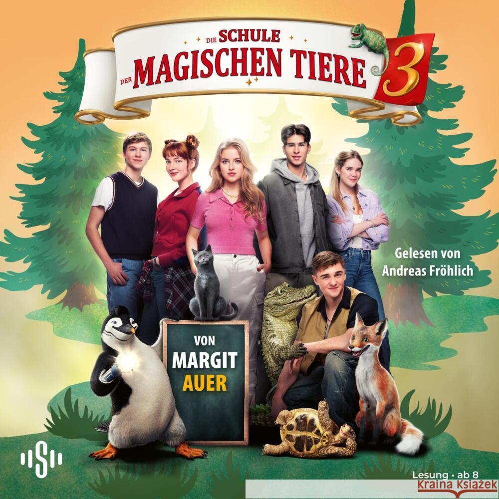 Die Schule der magischen Tiere, 3 Audio-CD Auer, Margit 9783745605228