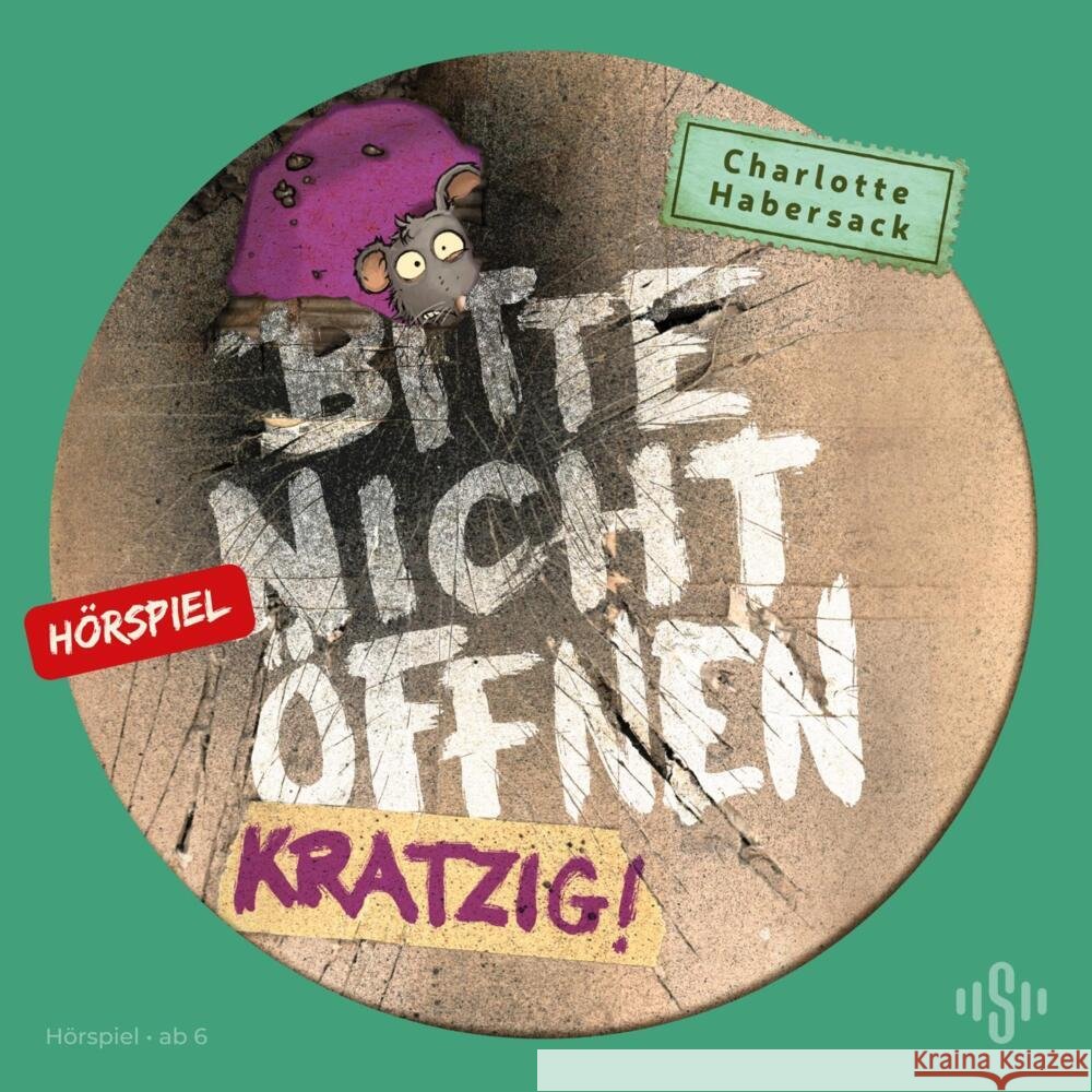 Kratzig! Das Hörspiel, 1 Audio-CD Habersack, Charlotte 9783745605396 Silberfisch