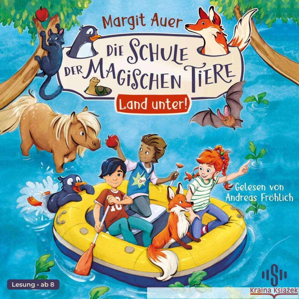 Land unter!, 3 Audio-CD Auer, Margit 9783745605525