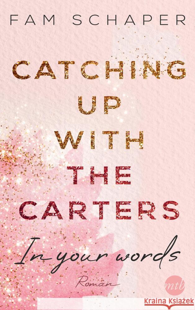 Catching up with the Carters - In your words Schaper, Fam 9783745703023