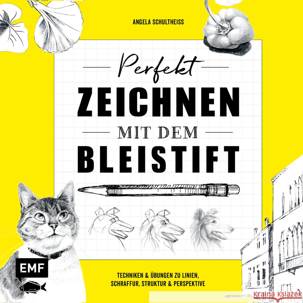 Perfekt zeichnen mit dem Bleistift Schultheiss, Angela 9783745901276 EMF Edition Michael Fischer