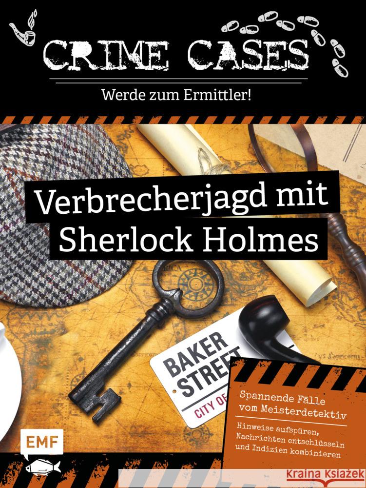 Crime Cases - Werde zum Ermittler! - Verbrecherjagd mit Sherlock Holmes Saint-Martin, Gilles 9783745910148 EMF Edition Michael Fischer