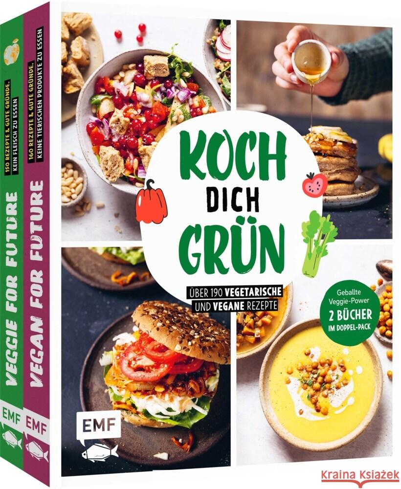 Koch dich grün! Pfannebecker, Inga, Dusy, Tanja, Donhauser, Rose Marie 9783745919158 Edition Michael Fischer