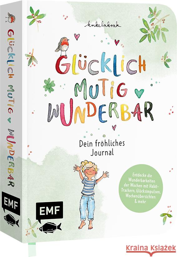 Glücklich, mutig, wunderbar - Dein fröhliches Journal Pollmeier, Nicki 9783745919448