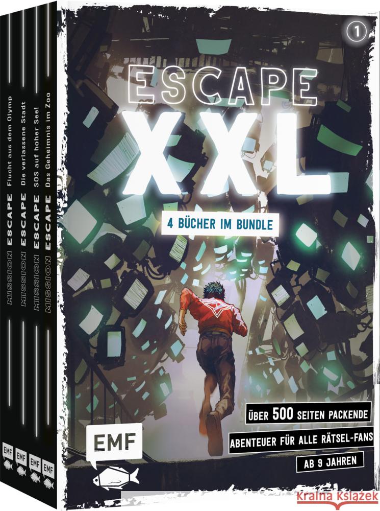 Escape XXL - über 500 Seiten packende Abenteuer für alle Rätsel-Fans ab 9 Jahren (Band 1) Lylian, Beausang-O'Griafa, Miceal, Fernandez, Fabien 9783745919530 Edition Michael Fischer
