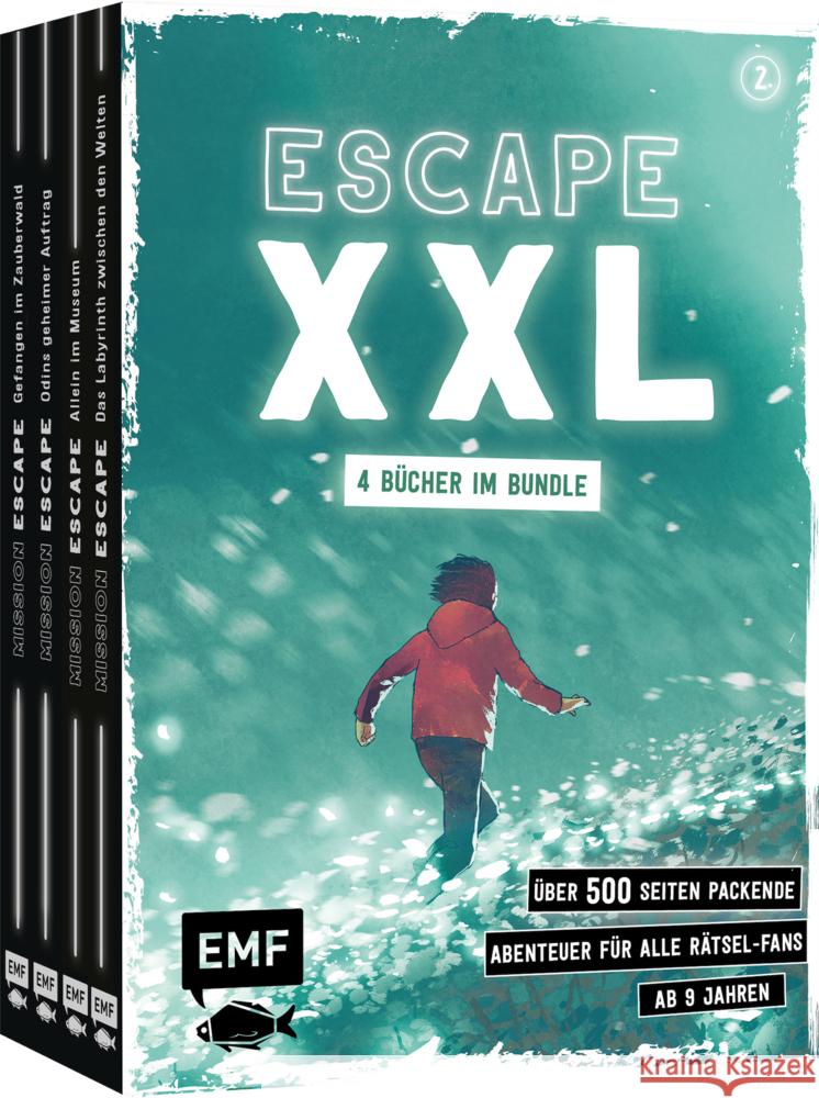 Escape XXL - über 500 Seiten packende Abenteuer für alle Rätsel-Fans ab 9 Jahren (Band 2) Varennes-Schmitt, Arnaud, Lylian, Oltramare, Abel 9783745919547