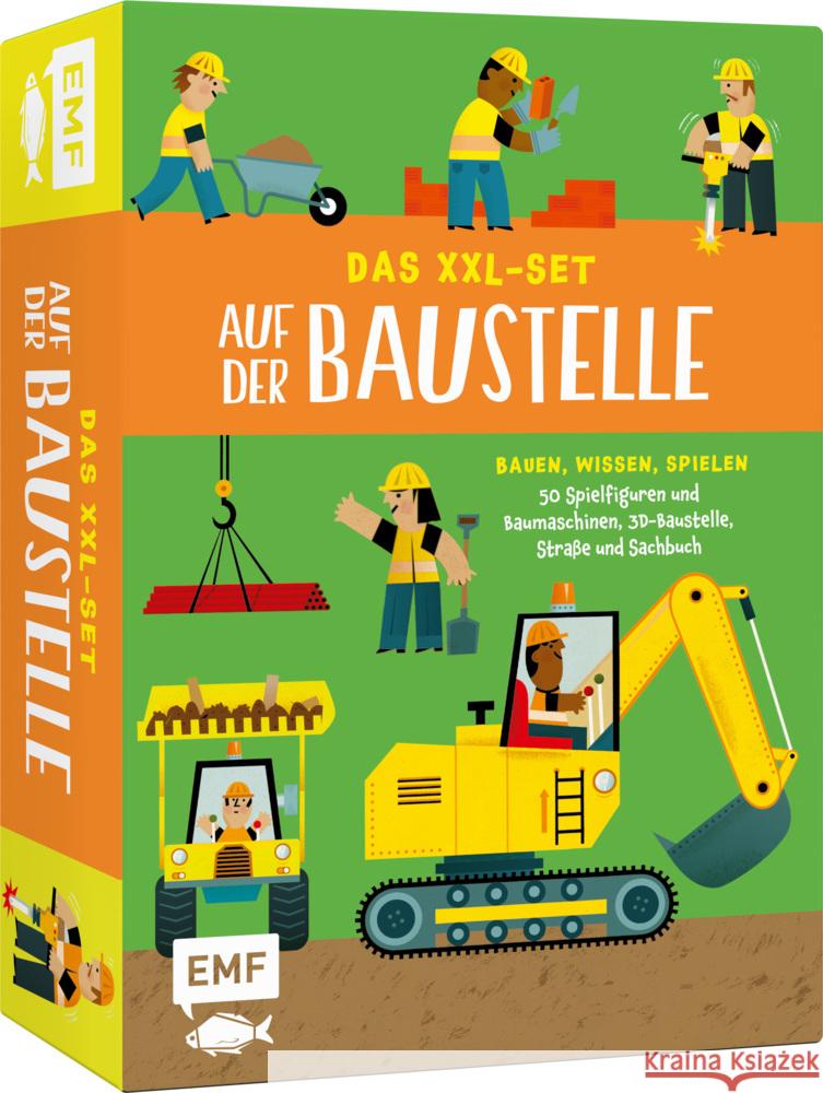 Das XXL-Set - Bauen, Wissen, Spielen: Auf der Baustelle Sully, Catherine 9783745920963