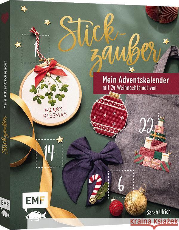 Mein Adventskalender-Buch - Stickzauber Ulrich, Sarah 9783745921311 Edition Michael Fischer