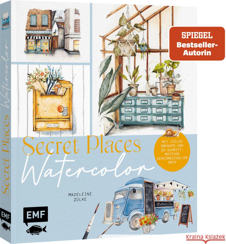 Secret Places  - Watercolor Zülke, Madeleine 9783745924695