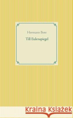 Till Eulenspiegel Hermann Bote 9783746017006