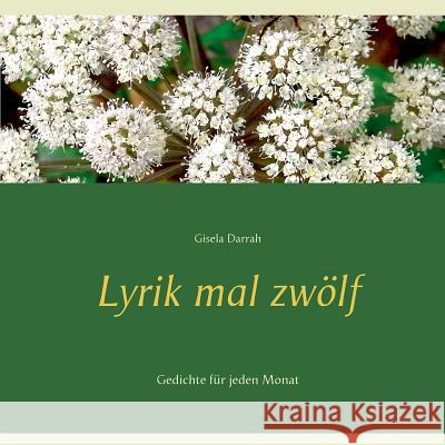 Lyrik mal zwölf: Gedichte für jeden Monat Gisela Darrah 9783746046853 Books on Demand