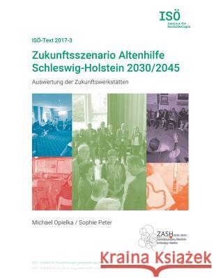 Zukunftsszenario Altenhilfe Schleswig-Holstein 2030/2045: Auswertung der Zukunftswerkstätten (ISÖ-Text 2017-3) Michael Opielka, Sophie Peter 9783746064017 Books on Demand