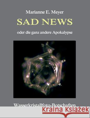 Sad News oder die ganz andere Apokalypse: Wasserkristall-Botschaften Meyer, Marianne E. 9783746094229