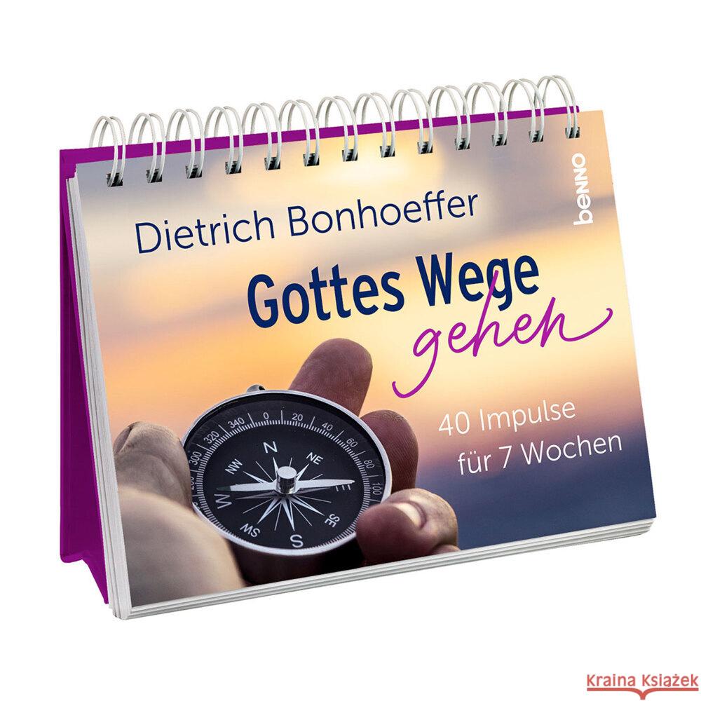 Gottes Wege gehen Bonhoeffer, Dietrich 9783746268613 St. Benno
