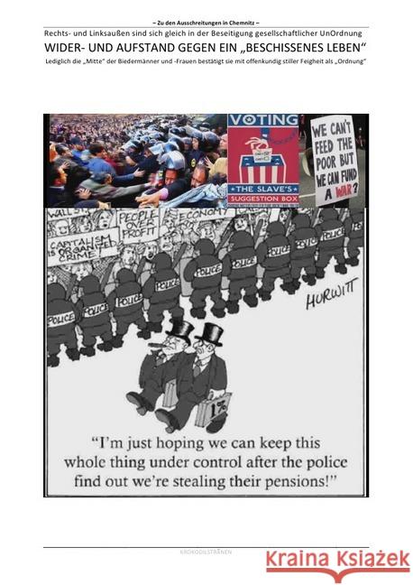 WIDER- UND AUFSTAND GEGEN EIN 