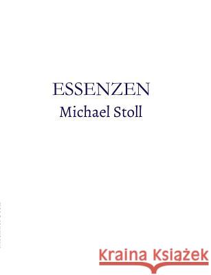 ESSENZEN_Blau Stoll, Michael 9783746903934