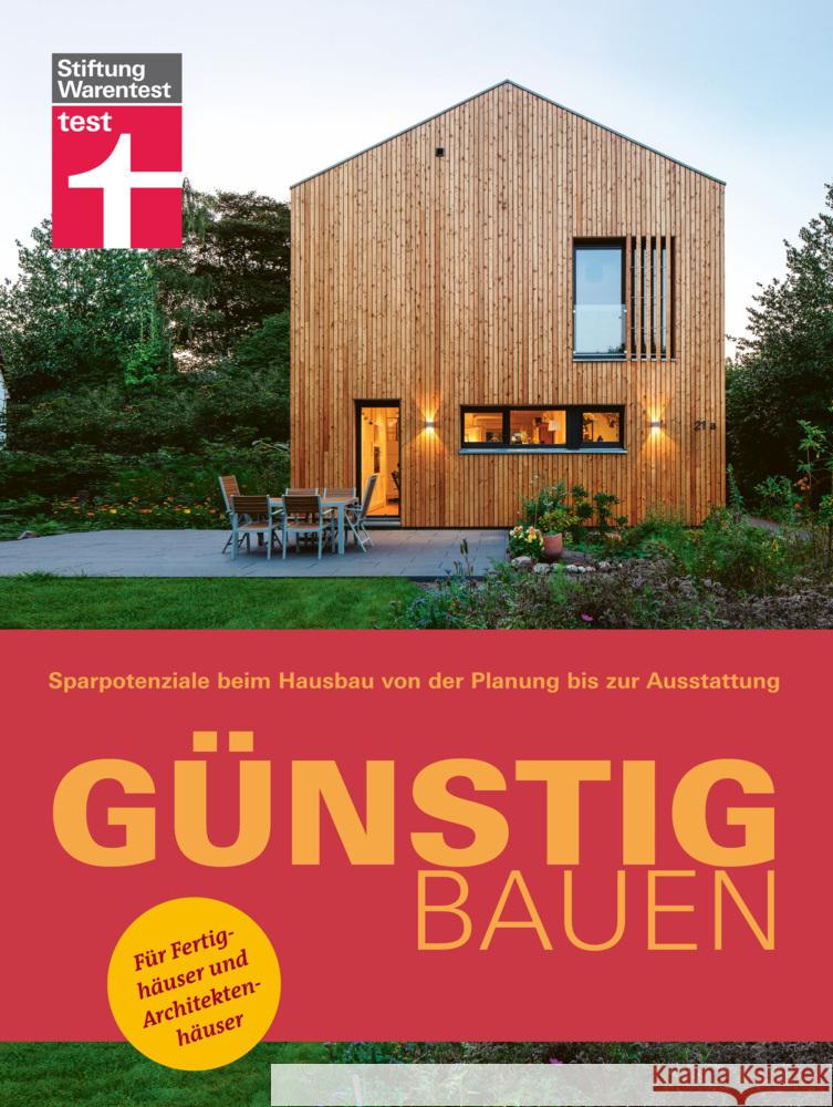 Günstig bauen Rühm, Bettina 9783747102718 Stiftung Warentest