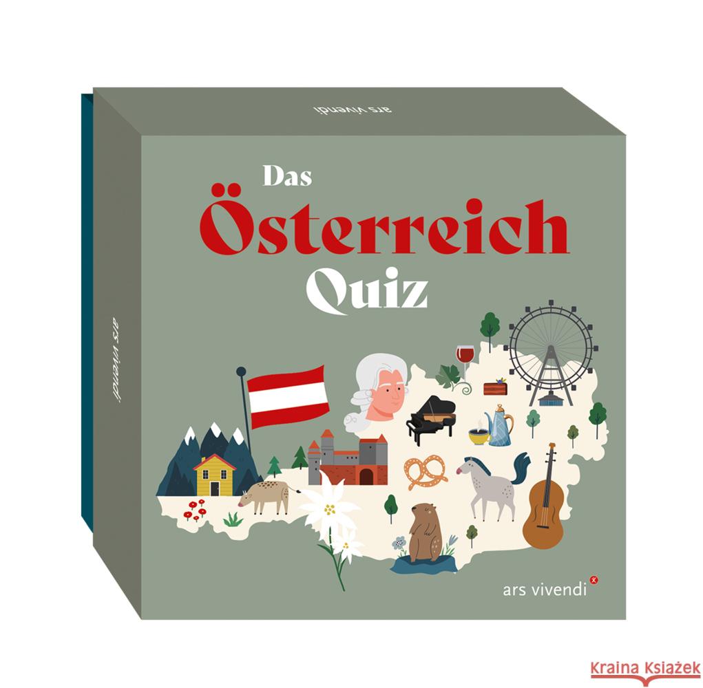 Das Österreich-Quiz (Neuauflage) Grän, Christine, Mezei, Hannelore 9783747207017