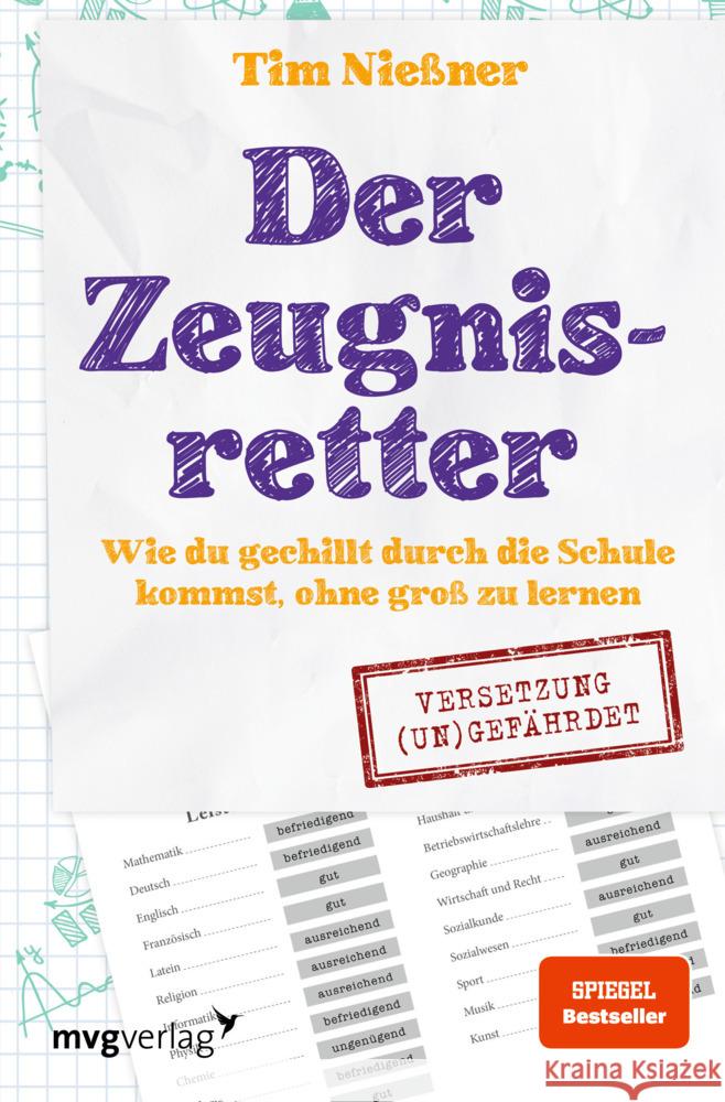 Der Zeugnisretter Nießner, Tim 9783747403006