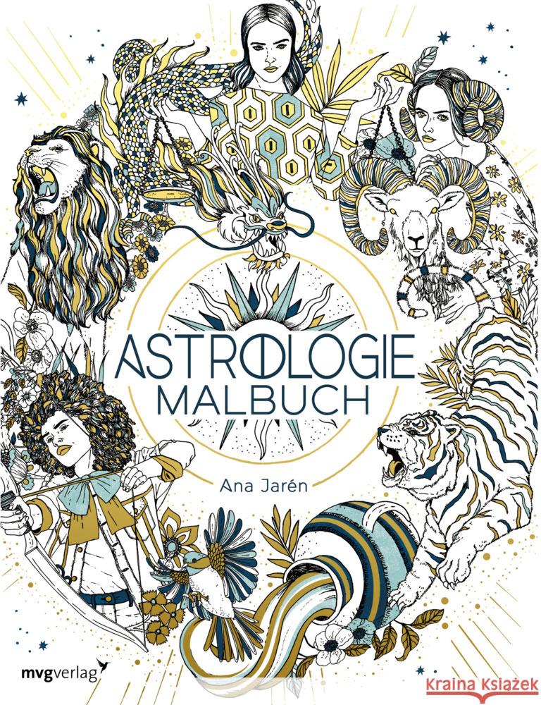 Astrologie-Malbuch Jarén, Ana 9783747404492