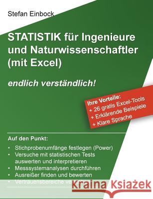 Statistik mit Minitab: Datenanalyse und Versuchsplanung für die Praxis Einbock, Stefan 9783748108146 Books on Demand