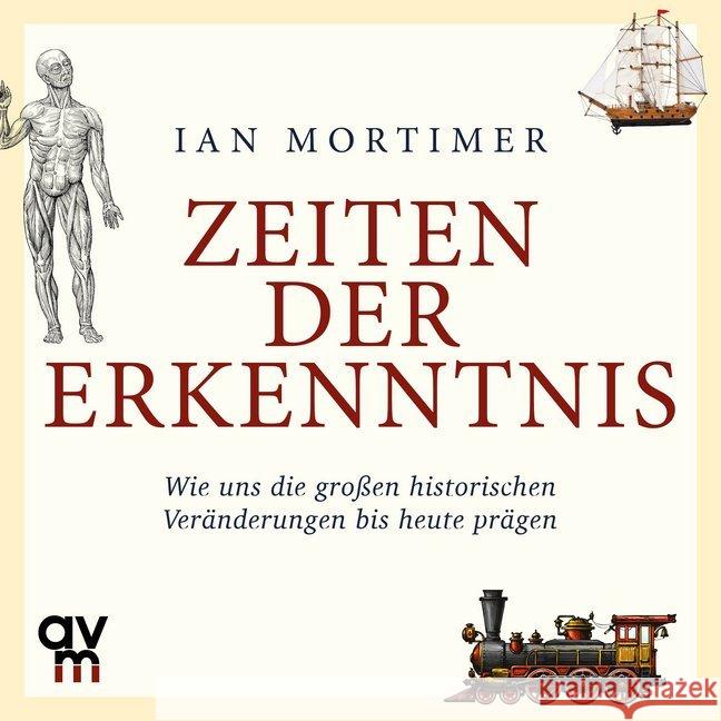 Zeiten der Erkenntnis, 1 Audio-CD : Wie uns die großen historischen Veränderungen bis heute prägen, Lesung. Hörbuch (ungekürzte Ausgabe) Mortimer, Ian 9783748400806 Audio Verlag München