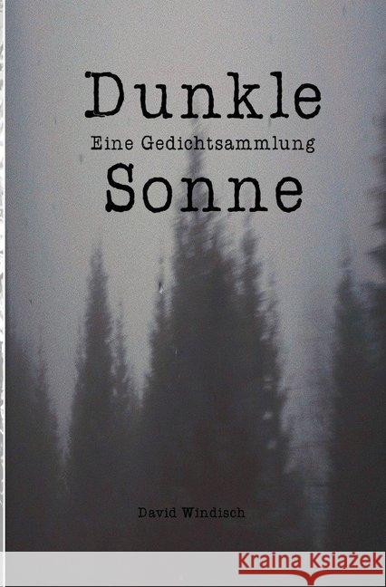 Dunkle Sonne : Eine Gedichtsammlung Windisch, David 9783748504511