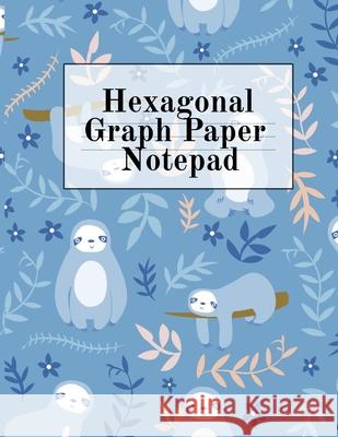 Hexagonal Graph Paper Notepad: Hexagon Notebook (.2