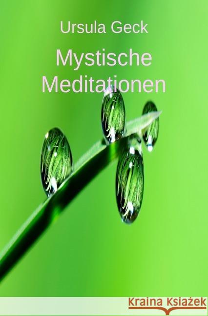 Mystische Meditationen Geck, Ursula 9783750247710 epubli