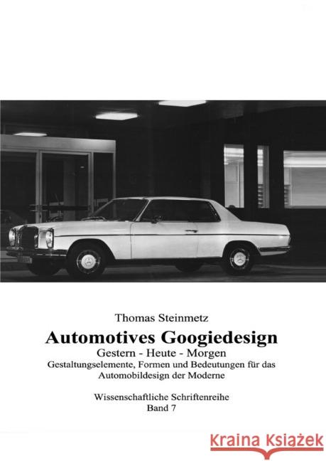 Automobildesign / Design Thomas, Steinmetz 9783750288607