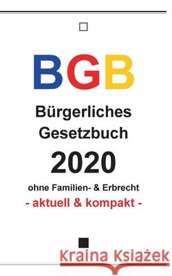 Bgb: Bürgerliches Gesetzbuch 2020 Scholl, Jost 9783750437852 Books on Demand