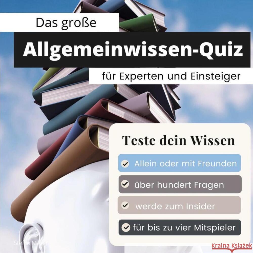 Das große Bildung und Wissen-Quiz für Cracks Mayer, Stefan 9783750524934 27amigos