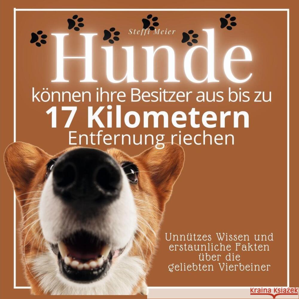 Hunde können ihre Besitzer aus bis zu 17 Kilometern Entfernung riechen Meier, Steffi 9783750525696 27amigos