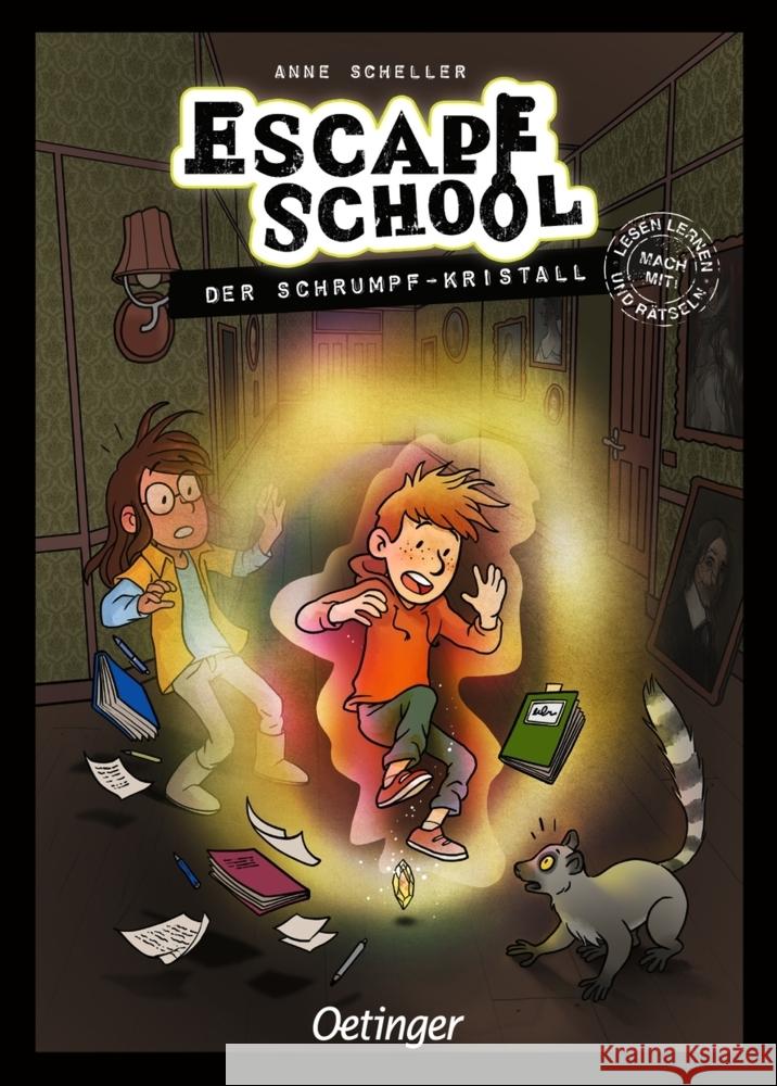 Escape School. Der Schrumpf-Kristall Scheller, Anne 9783751200981