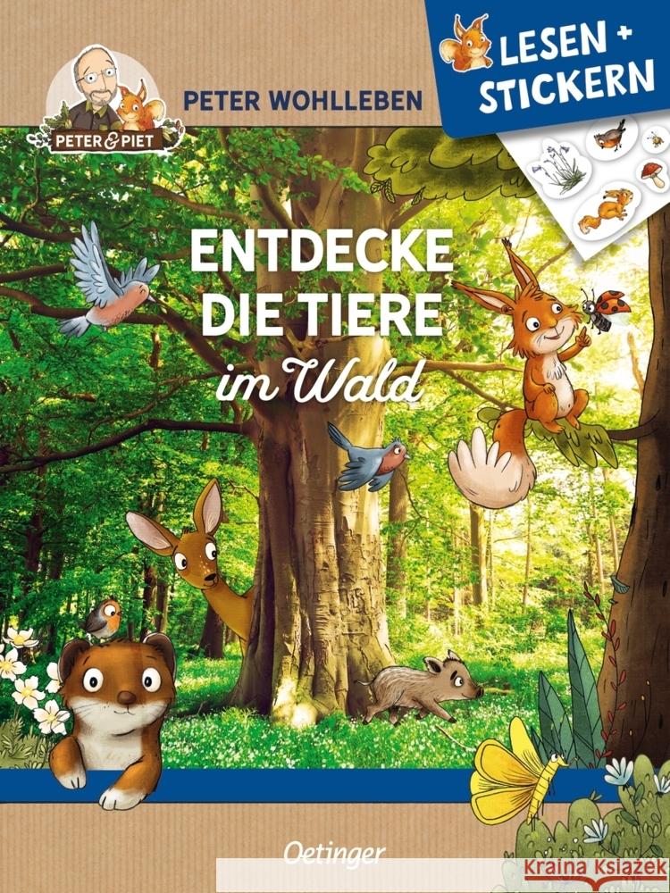 Entdecke die Tiere im Wald Wohlleben, Peter 9783751201032