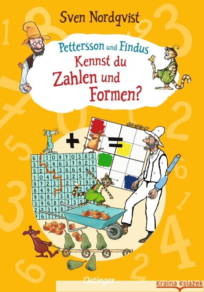 Pettersson und Findus. Kennst du Zahlen und Formen? Nordqvist, Sven 9783751203319