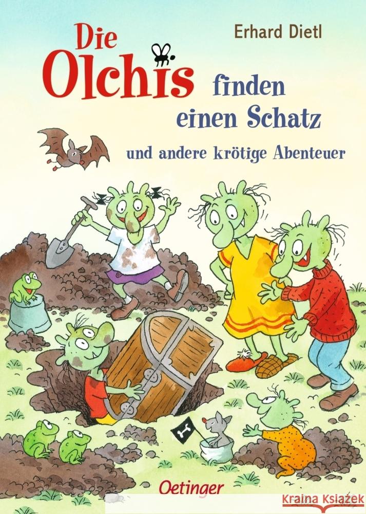 Die Olchis finden einen Schatz und andere krötige Abenteuer Dietl, Erhard 9783751203555 Oetinger