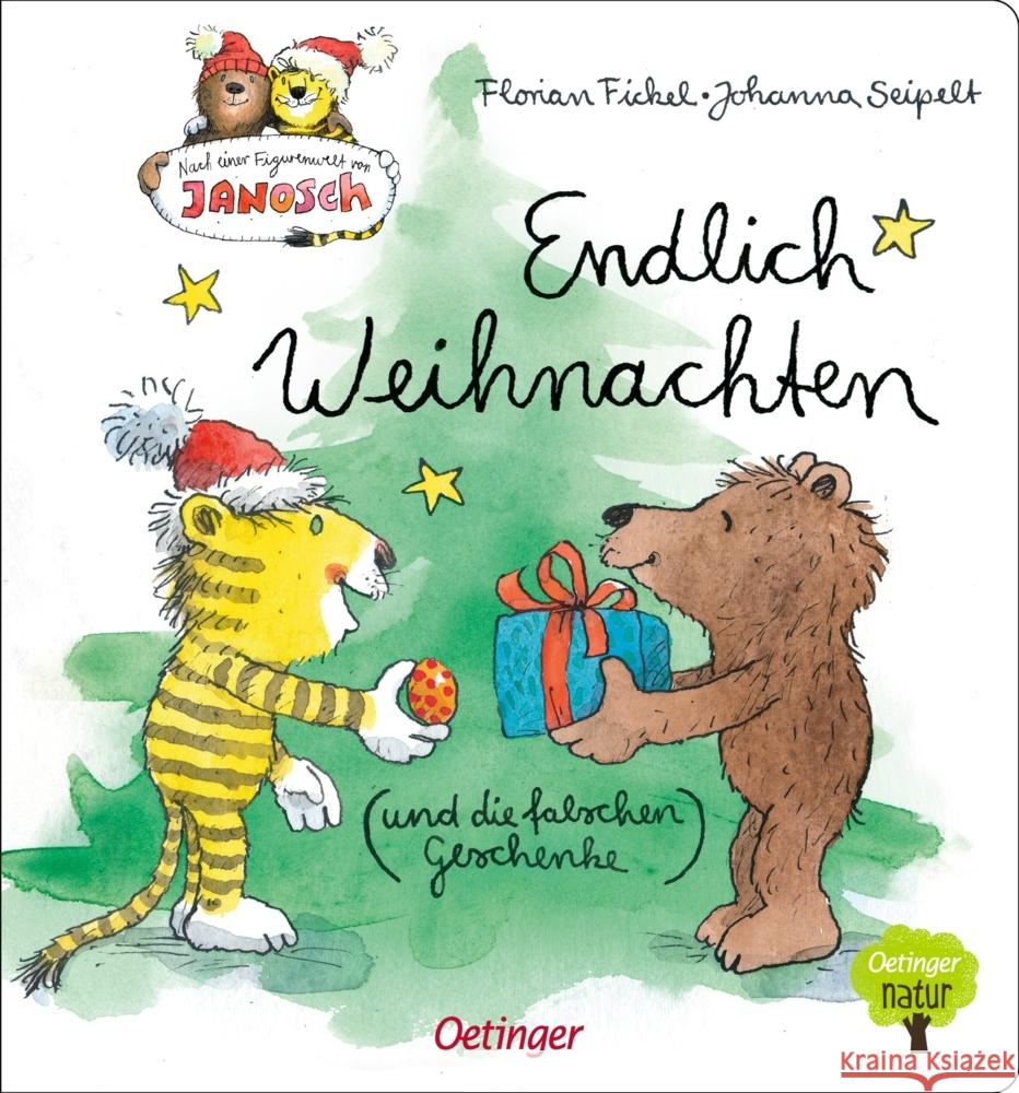 Nach einer Figurenwelt von Janosch. Endlich Weihnachten (und die falschen Geschenke) Fickel, Florian 9783751204224