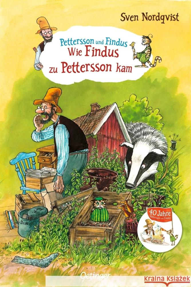 Pettersson und Findus. Wie Findus zu Pettersson kam Nordqvist, Sven 9783751204859 Oetinger