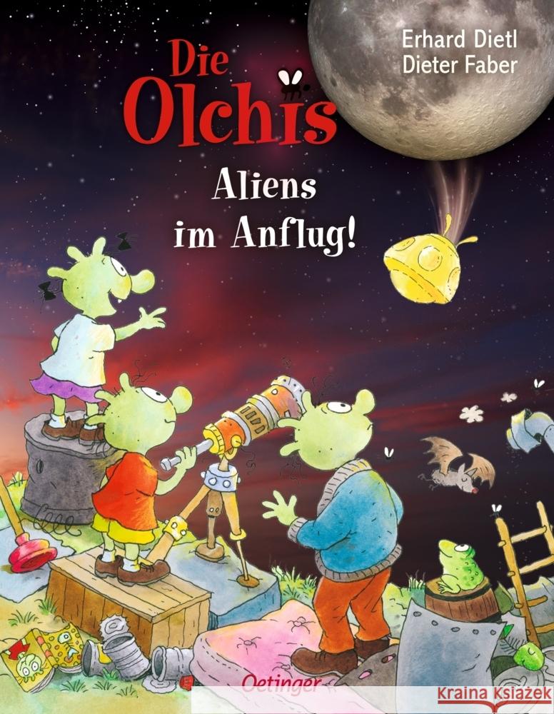 Die Olchis. Aliens im Anflug! Dietl, Erhard, Faber, Dieter 9783751205207 Oetinger