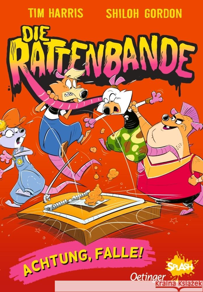 Die Rattenbande 3. Achtung, Falle! Harris, Tim 9783751206259 Oetinger