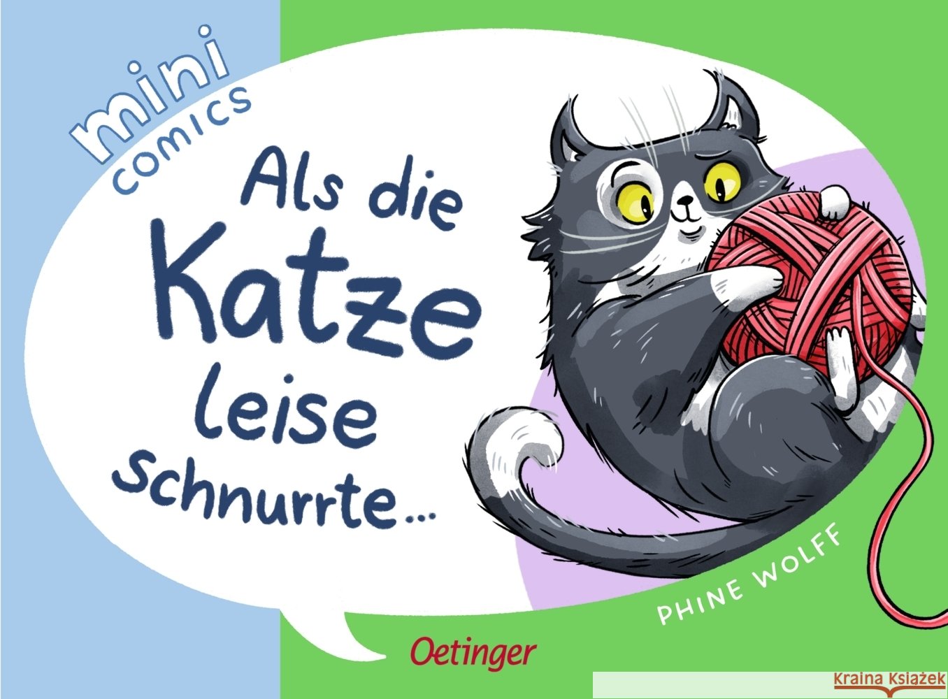 Mini Comics. Als die Katze leise schnurrte ... Wolff, Phine 9783751207553