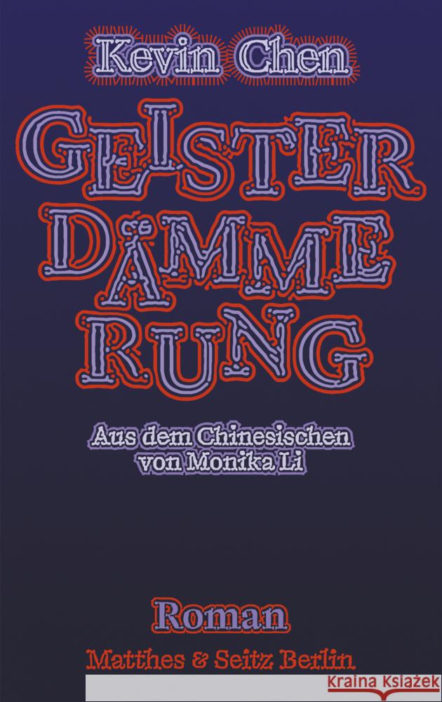Geisterdämmerung Chen, Kevin 9783751810104