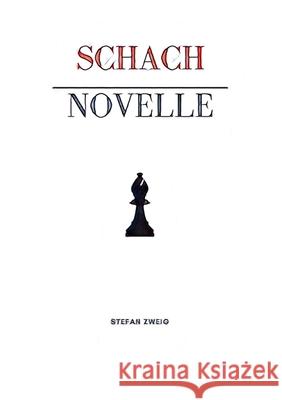 Schachnovelle Stefan Zweig 9783751956277 Books on Demand