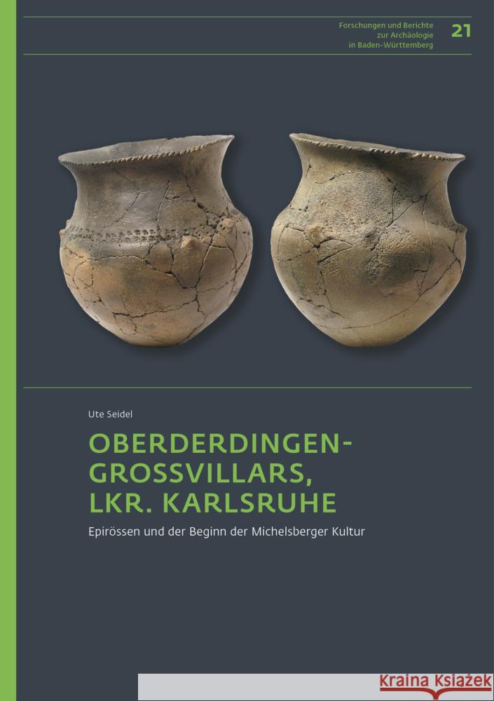 Die Siedlungsstelle von Oberderdingen-Großvillars, Lkr. Karlsruhe Seidel, Ute 9783752006476 Reichert