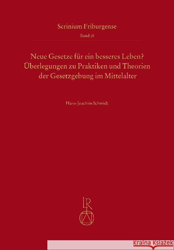 Neue Gesetze für ein besseres Leben? Schmidt, Hans-Joachim 9783752007039