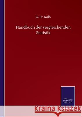 Handbuch der vergleichenden Statistik G. Kolb 9783752511161 Salzwasser-Verlag Gmbh