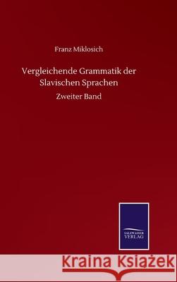 Vergleichende Grammatik der Slavischen Sprachen: Zweiter Band Franz Miklosich 9783752512359 Salzwasser-Verlag Gmbh