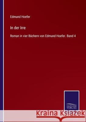 In der Irre: Roman in vier Büchern von Edmund Hoefer. Band 4 Hoefer, Edmund 9783752519242